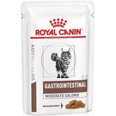 Royal Canin Gastrointestinal Moderate Calorie Feline (пауч) Ветеринарна дієта для кішок, 85 г 013601 фото
