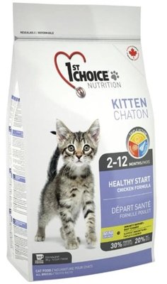 1st Choice Kitten Healthy Start для кошенят усіх порід 350 г ФЧККН350 фото