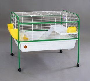 Клітка для кролів, свинок,  шиншилл та середніх гризунів GOLDEN CAGE, R3A R3A фото