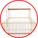 Клітка для середніх та великих птахів GOLDEN CAGE, 830A OPENTOP, емаль чорна 830A OPENTOP, чорна фото 6