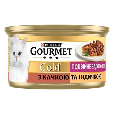 Gourmet Gold (Гурмет Голд) с уткой и индейкой 85 г 81050  фото