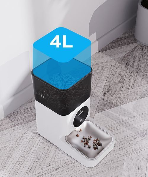 Інтелектуальна автоматична годівничка для домашніх тварин Space Pet з WiFi Space Pet Intelligent automatic pet feeder фото
