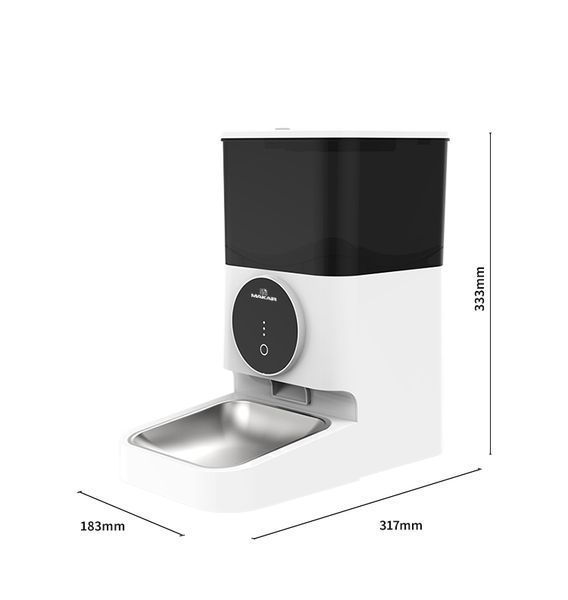 Інтелектуальна автоматична годівничка для домашніх тварин Space Pet з WiFi Space Pet Intelligent automatic pet feeder фото