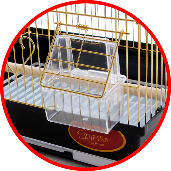 Клітка для малих птахів GOLDEN CAGE, A112 GOLD "золото" A112 GOLD "золото" фото