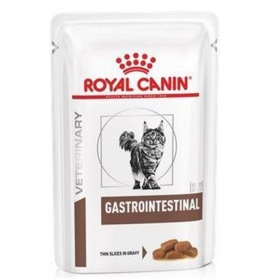Royal Canin Gastrointestinal Feline (Пауч) Лікувальні консерви для кішок при порушенні травлення шматочки в соусі, 85 г 92510 фото