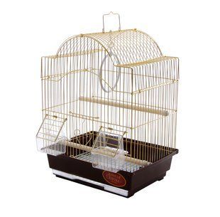 Клетка для малых птиц GOLDEN CAGE, А113 GOLD "золото" A113 GOLD "золото" фото