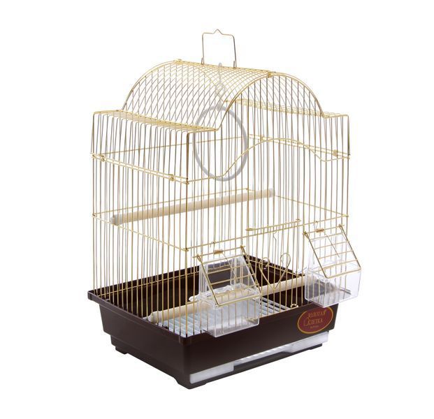 Клетка для малых птиц GOLDEN CAGE, А113 GOLD "золото" A113 GOLD "золото" фото