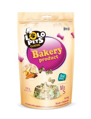 Lolo Pets Classic Bakery Бісквіти для собак Mix S 350 г  8004 фото