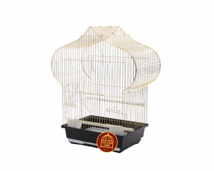 Клітка для малих птахів GOLDEN CAGE, A102 PIKA GOLD "золото" A102 PIKA GOLD "золото" фото