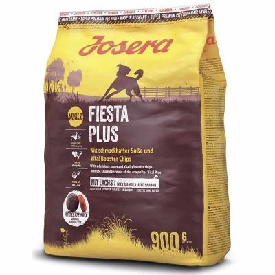 Josera FiestaPlus Cухий корм для вибагливих собак з соусом і додатковими крокетами 900 г 755616 фото