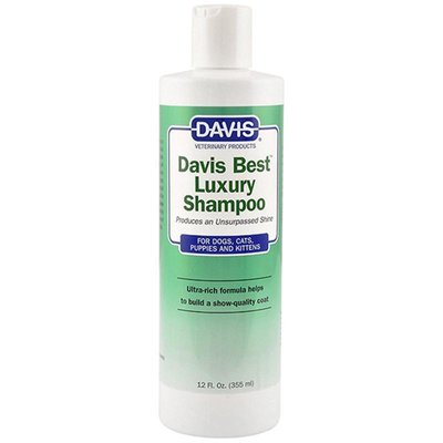 Davis  Best Luxury Shampoo - Шампунь-концентрат для блиску шерсті у собак та котів 355 мл 12416 фото