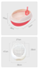 Туалет з бортиком LOCO TOY's, FABIO рожевий FABIO Light Pink фото 3