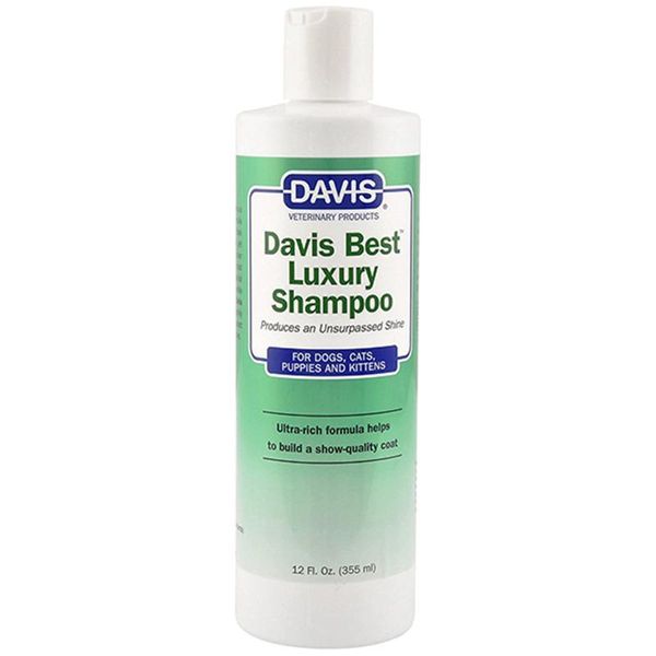 Davis  Best Luxury Shampoo - Шампунь-концентрат для блиску шерсті у собак та котів 355 мл 12416 фото