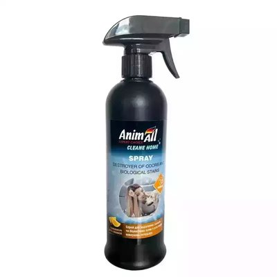 AnimAll Cleane Home Spray Спрей знищувач запахів та біологічних плям, кориця з апельсином 163085 фото
