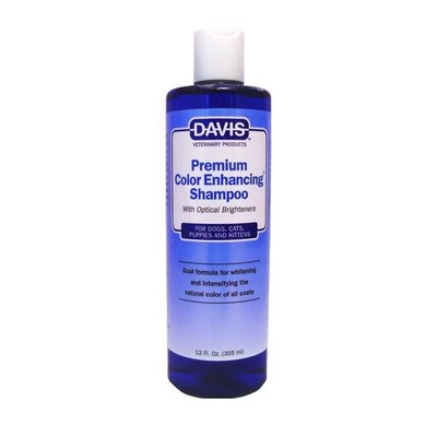 Davis Premium Color Enhancing Shampoo - Шампунь-концентрат для посилення кольору шерсті собак та котів 355 мл 12412 фото