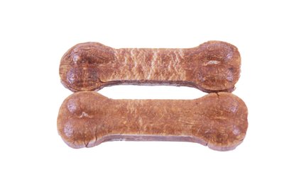 Ласощі для собак LOVE DOG Кістка пресована  МИСЛИВСЬКА, коллагенова, вітамінізована  10 см,  5 шт 31200 фото