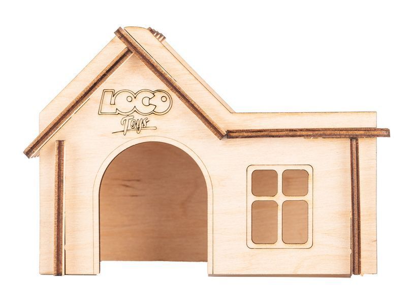 Будиночок для гризунів LOCO TOY's, LH-1051 LH-1051 фото