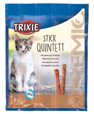 Trixie 42723 Premio Quadro-Sticks палички з ягням та індичкою, 5 г 427232 фото