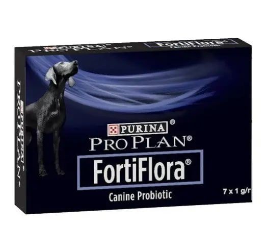 Purina Pro Plan FortiFlora Canine Probiotic Пробіотична добавка для собак і цуценят, 7х1 г 41074 фото