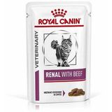 Royal Canin Renal Beef Feline Консерви для кішок при нирковій недостатності з яловичиною, 85 г 000489 фото
