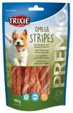 Ласощі для собак Trixie PREMIO Omega Stripes курка для собак, 100 г 31536 фото