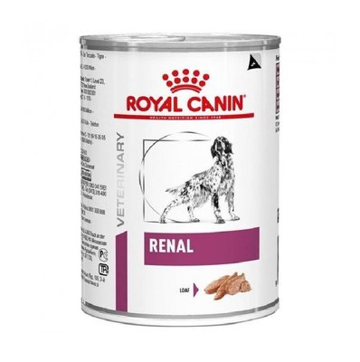 Royal Canin Renal Лікувальна консерва для собак 410 г 4020004 фото