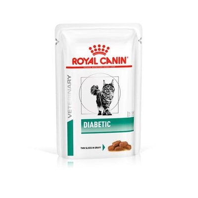 Royal Canin Diabetic Feline Gravy (пауч) Лікувальні консерви для кішок при цукровому діабеті, 85 г 012024 фото