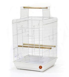 Клітка для середніх птахів GOLDEN CAGE, 1901 OPENTOP емаль біла 1901 OPENTOP емаль біла фото