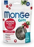 Ласощі для собак Monge Gift Dog Skin support лосось з журавлиною 150 г  85731 фото