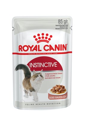 Royal Canin Instinctive (шматочки в соусі) Консерви для кішок старше 1 року, 85 г 4059001 фото