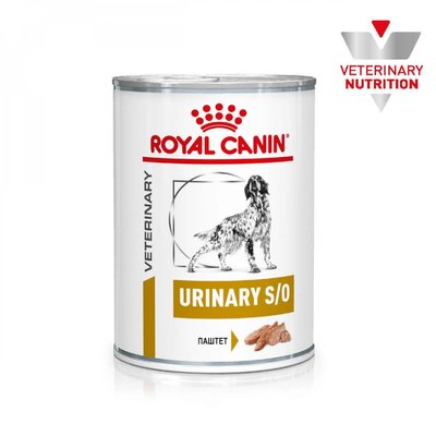 Royal Canin Urinary S/O Лікувальна консерва для собак 410 г 40210019 фото