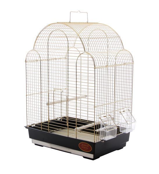 Клетка для малых и средних птиц GOLDEN CAGE, 700А "золото" 700A GOLD фото